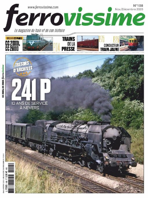 Cover image for Ferrovissime